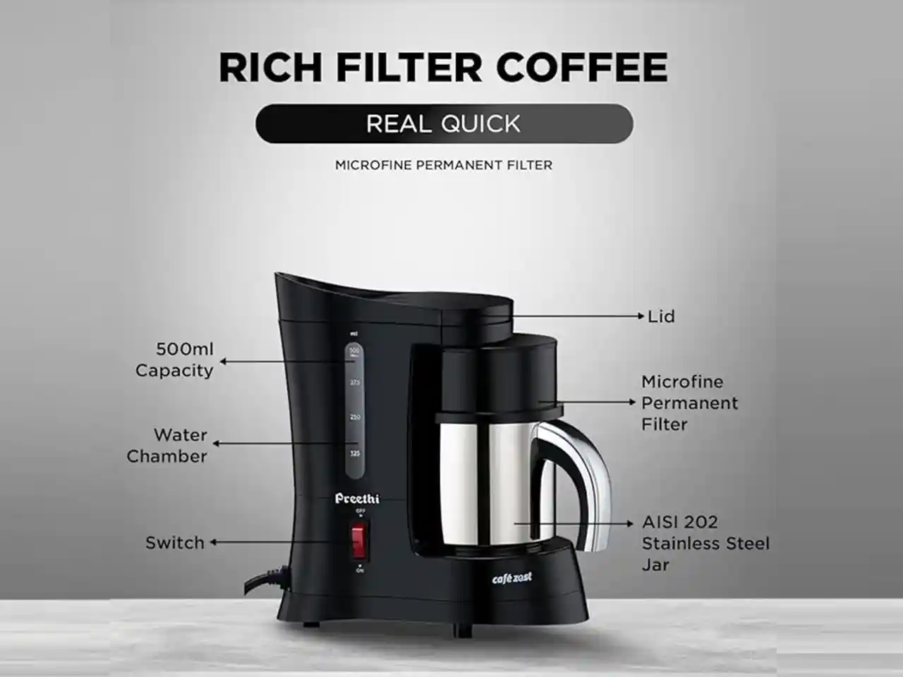 Coffee Maker Machine For Home