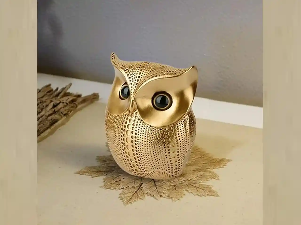 Lucky Owl Showpiece